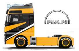 MAN  - black/yellow - 1:64 - Maisto - 12389-18830bk - mai12389-18830bk | Toms Modelautos