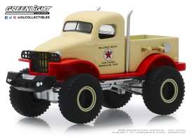 Militaire  - 4x4 1941 beige/red - 1:64 - GreenLight - 41080B - gl41080B | Toms Modelautos