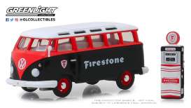 Volkswagen  - 1964 black/red/white - 1:64 - GreenLight - 97060A - gl97060A | Toms Modelautos