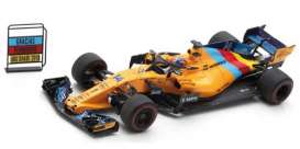McLaren  - MCL33 2018 yellow/orange - 1:43 - Spark - s6069 - spas6069 | Toms Modelautos