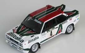 Fiat  - 131 Abarth Rally 1979 white/red/green - 1:18 - IXO Models - rmc028A - ixrmc028A | Toms Modelautos