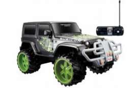 Jeep  - Wrangler black/green - 1:16 - Maisto - 82052BK - mai82052BK | Toms Modelautos