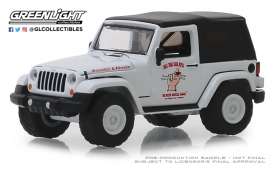 Jeep  - Wrangler 2012 white/grey - 1:64 - GreenLight - 39010E - gl39010E | Toms Modelautos