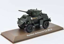 Military Vehicles  - Humber Armoured Car Mk IV green - 1:43 - Magazine Models - MILBL14 - magMILBL14 | Toms Modelautos