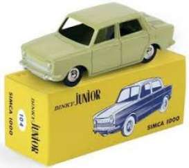 Simca  - 1000 creme-yellow - 1:43 - Magazine Models - 1083164 - magDT1083164 | Toms Modelautos