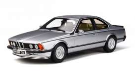 BMW  - (E24) 635 1982 silver - 1:18 - OttOmobile Miniatures - 313 - otto313 | Toms Modelautos