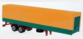 Trailer  - orange/green - 1:43 - IXO Models - trl002 - ixtrl002 | Toms Modelautos