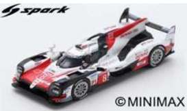 Toyota  - TS050 2018 red/white/black - 1:87 - Spark - 87LM18 - spa87LM18 | Toms Modelautos