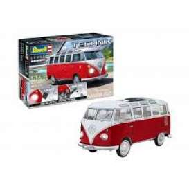 Volkswagen  - T1 Samba Van  - 1:16 - Revell - Germany - 00455 - revell00455 | Toms Modelautos