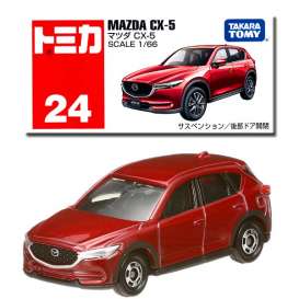 Mazda  - CX-5 red - 1:66 - Tomica - 024 - to024 | Toms Modelautos