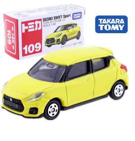 Suzuki  - Swift Sport yellow - 1:60 - Tomica - 109 - to109 | Toms Modelautos
