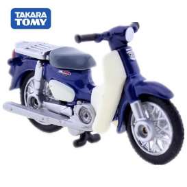 Honda  - Super Cub blue/white - 1:33 - Tomica - 087 - to087 | Toms Modelautos