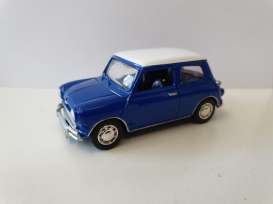 Mini Cooper - 1961 blue - 1:64 - Motor Max - 6017 - mmax6017b | Toms Modelautos