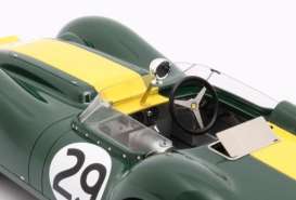 Lister  - Jaguar 1958 green/yellow - 1:18 - Matrix - L1001-022 - MXL1001-022 | Toms Modelautos