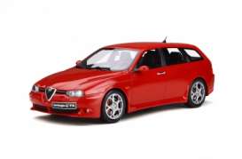 Alfa Romeo  - 156 GTA 2002 red - 1:18 - OttOmobile Miniatures - ot746 - otto746 | Toms Modelautos