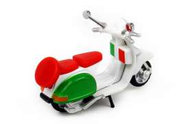 Vespa  - Italian Scooter red/white/green - 1:35 - Tiny Toys - ATC64237 - tinyATC64237 | Toms Modelautos