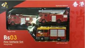 Fire Engines  - Bs03 Fire Vehicle red - Tiny Toys - ATBS203 - tinyATBS203 | Toms Modelautos