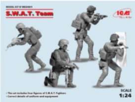 Figures diorama - S.W.A.T. Team  - 1:24 - ICM - DS2401 - icmDS2401 | Toms Modelautos