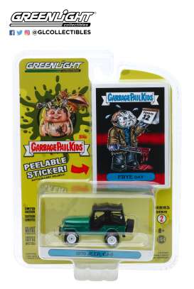 Jeep  - CJ-5 1970 green - 1:64 - GreenLight - 54030D - gl54030D | Toms Modelautos