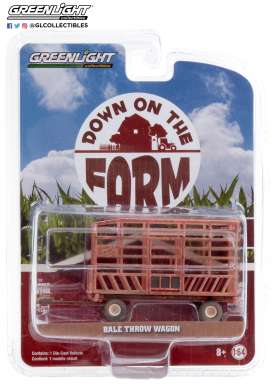 Tractor  - red - 1:64 - GreenLight - 48040F - gl48040F | Toms Modelautos