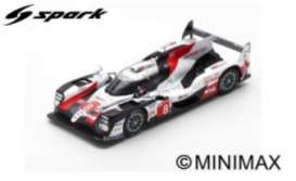 Toyota  - TS050 2019 red/white/black - 1:87 - Spark - 87LM18 - spa87LM19 | Toms Modelautos