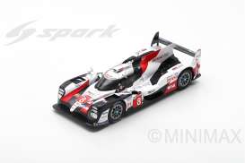 Toyota  - TS050 2019 white/red/black - 1:43 - Spark - 43LM19 - spa43LM19 | Toms Modelautos