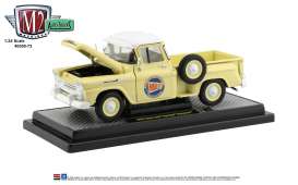Chevrolet  - Apache 1958 yellow/white - 1:24 - M2 Machines - 40300-73B - M2-40300-73B | Toms Modelautos