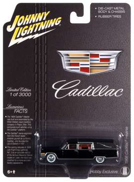 Cadillac  - 1966 black - 1:64 - Johnny Lightning - SP089 - JLSP089 | Toms Modelautos