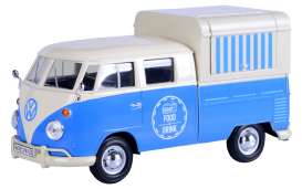 Volkswagen  - Type 2 blue - 1:24 - Motor Max - 79576 - mmax79576 | Toms Modelautos