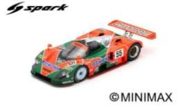 Mazda  - 1991 orange/green - 1:18 - Spark - 18LM91 - spa18LM91 | Toms Modelautos