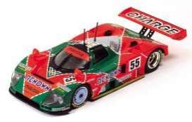 Mazda  - 1991 red/green - 1:43 - Magazine Models - spalm1991 | Toms Modelautos