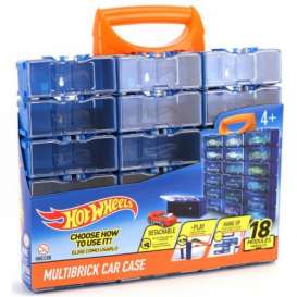 Hotwheels Car Cases  - blue/orange - 1:64 - Hotwheels - HWCC8B - hwmvHWCC8B | Toms Modelautos
