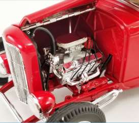 Ford  - Hot Rod 1932 red - 1:18 - Acme Diecast - 1804100 - acme1804100 | Toms Modelautos