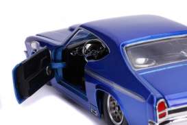 Chevrolet  - Chevelle 1969 candy blue - 1:24 - Jada Toys - 31455 - jada31455 | Toms Modelautos