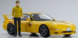 Mazda  - RX-7 yellow - 1:18 - Kyosho - KSR18D02 - kyoKSR18D02 | Toms Modelautos