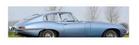 Jaguar  - E-Type light blue - 1:24 - Whitebox - 12439 - WB12439 | Toms Modelautos