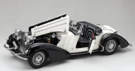 Horch  - 855 Roadster 1939 black/white - 1:18 - SunStar - 2405 - sun2405 | Toms Modelautos
