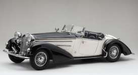 Horch  - 855 Roadster 1939 black/white - 1:18 - SunStar - 2405 - sun2405 | Toms Modelautos