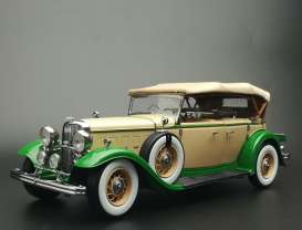Ford Lincoln - Lincoln KB top-up 1934 light tan/light green - 1:18 - SunStar - 6164 - sun6164 | Toms Modelautos