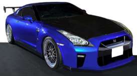 Nissan  - GT-R R35 blue - 1:18 - Ignition - IG1758 - IG1758 | Toms Modelautos