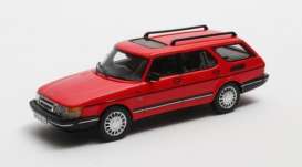 Saab  - Safari 1990 red - 1:43 - Matrix - 41801-031 - MX41801-031 | Toms Modelautos