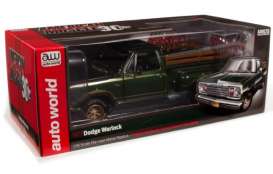 Dodge  - 1977 green - 1:18 - Auto World - AMM1243 - AMM1243 | Toms Modelautos