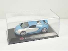 Bugatti  - Veyron 16.4 2005 blue/white - 1:43 - Magazine Models - magSCBugatti | Toms Modelautos
