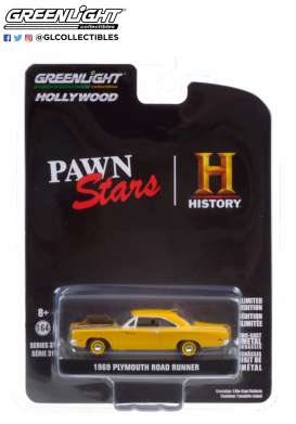 Plymouth  - Road Runner 1969  - 1:64 - GreenLight - 44910D - gl44910D | Toms Modelautos