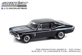 Chevrolet  - Yenko 1969 black - 1:64 - GreenLight - 13290A - gl13290A | Toms Modelautos