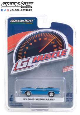 Dodge  - Challenger 1970 blue - 1:64 - GreenLight - 13290B - gl13290B | Toms Modelautos