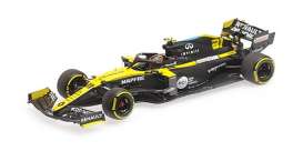 Renault  - R.S.20 2020 black/yellow - 1:43 - Minichamps - 417200131 - mc417200131 | Toms Modelautos