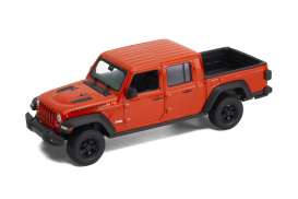 Jeep  - Rubicon 2019 orange - 1:24 - Welly - 24103 - welly24103o | Toms Modelautos