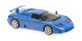 Bugatti  - EB 110 1994 blue - 1:43 - Minichamps - 940102110 - mc940102110 | Toms Modelautos
