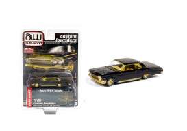 Chevrolet  - Impala SS hardtop 1962 black/gold - 1:64 - Auto World - CP7656 - AWCP7656 | Toms Modelautos